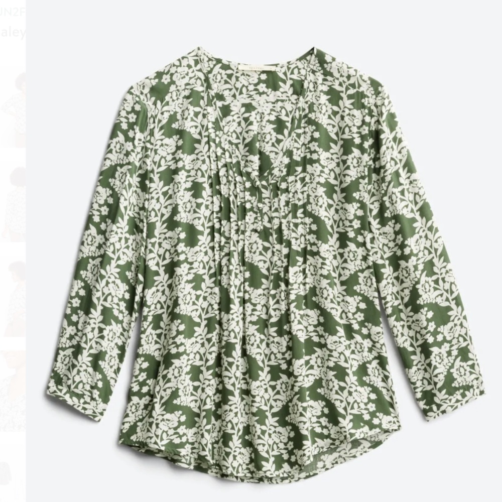 Fun2Fun-Marley Pleated Detail Top- NWT